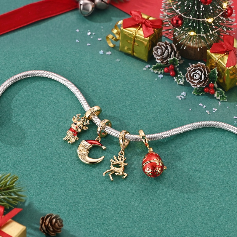 2026 Kerst Nieuwe Charm 925 St - Elk Bugle Call recensie en prijs