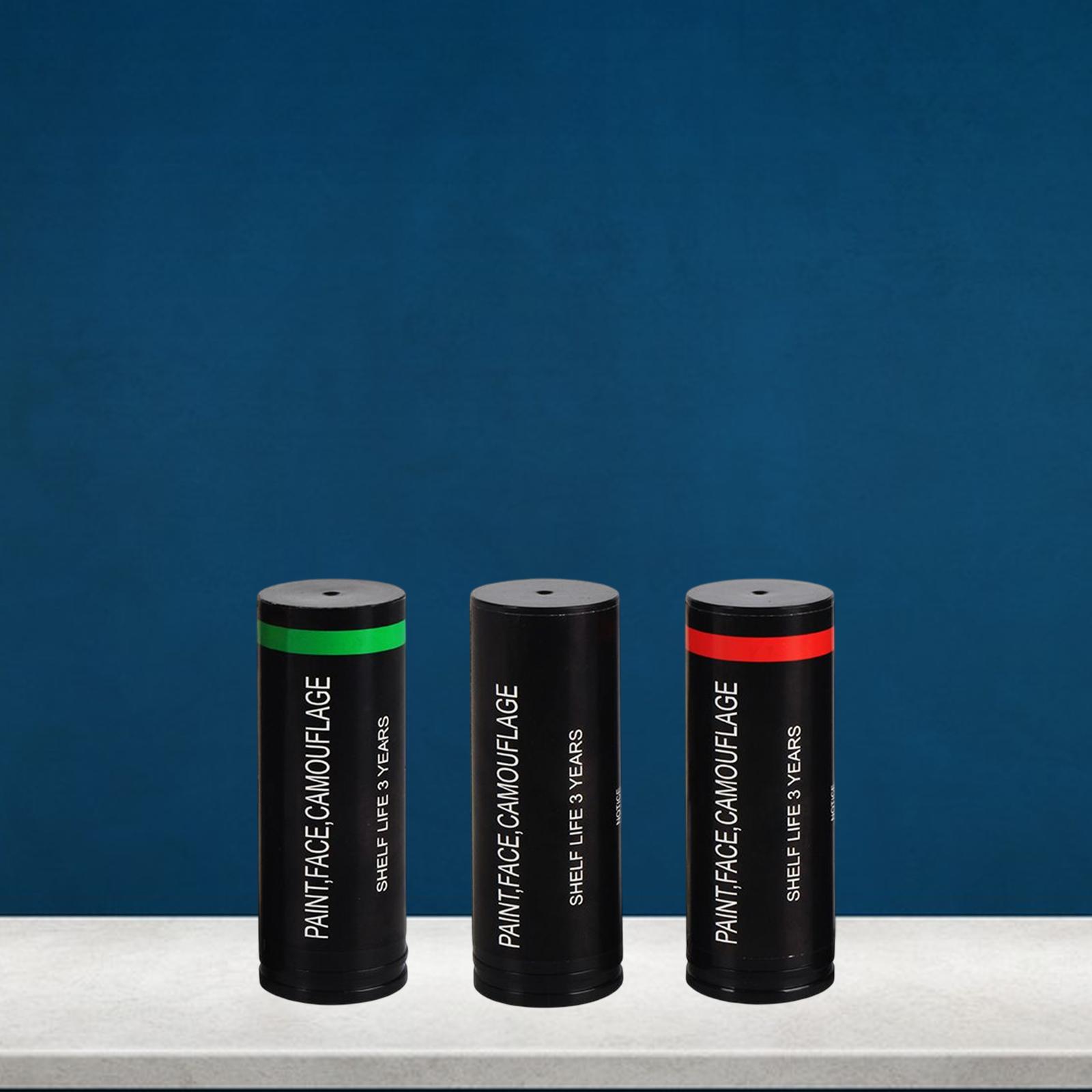 3x rood zwart camo-gezicht, bo - Camo Face Paint recensie en prijs