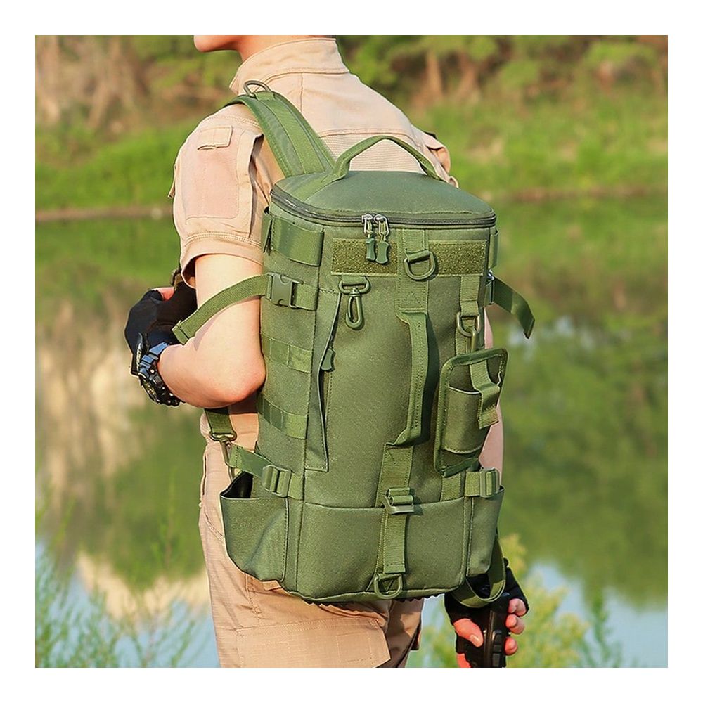 Heren vissersrugzak, schoudert - Outdoor Hunting Gear Storage recensie en prijs